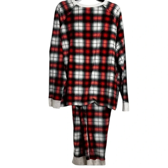 Cuddl duds velour fleece Christmas pajama set size xl extremely cozy and soft! - Picture 3 of 3